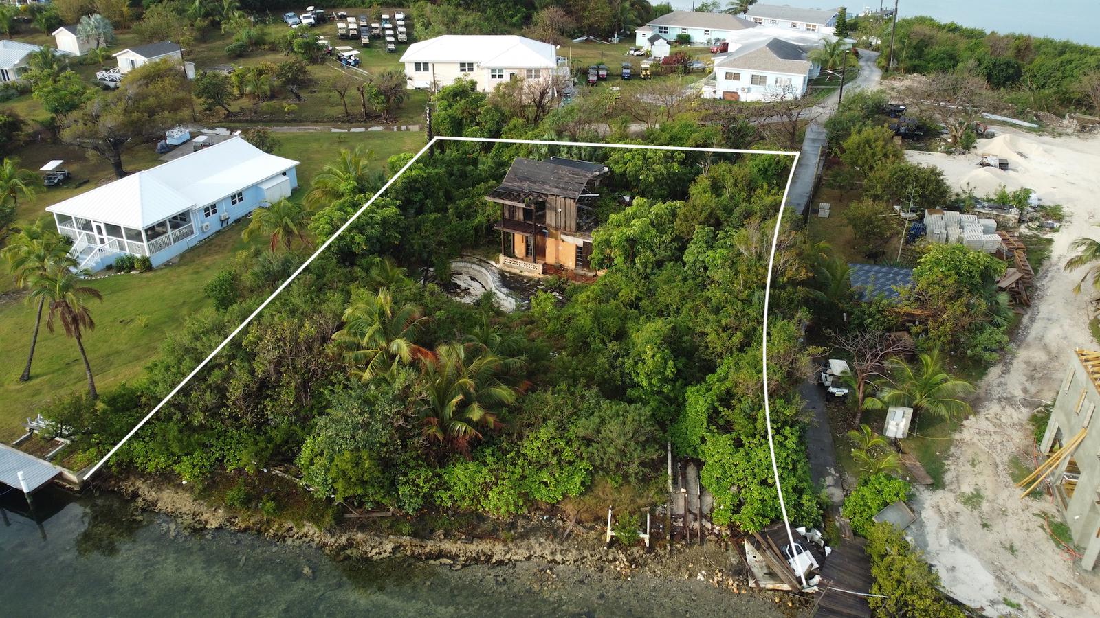 0.26 Acre Waterfront Home Site for Sale, Black Sound, Green Turtle Cay, Abaco, Bahamas — photo 1