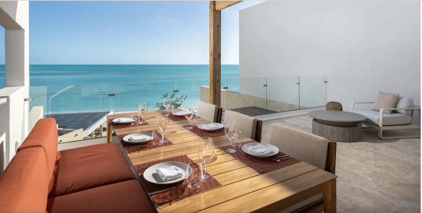 Brand New Construction~ The Villas at the Strand, Turks & Caicos, Oceanfront Residences Priced From $2.92MM — photo 1