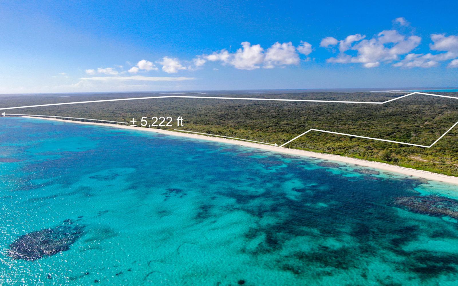 484 Acres Beachfront Land for Sale, Old Bight, Cat Island, Bahamas — photo 1