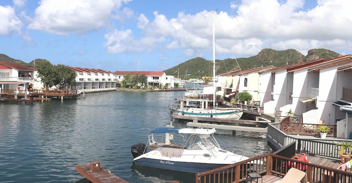 2 Bedroom Waterfront Villa for Sale, South Finger, Jolly Harbour, Antigua — photo 3