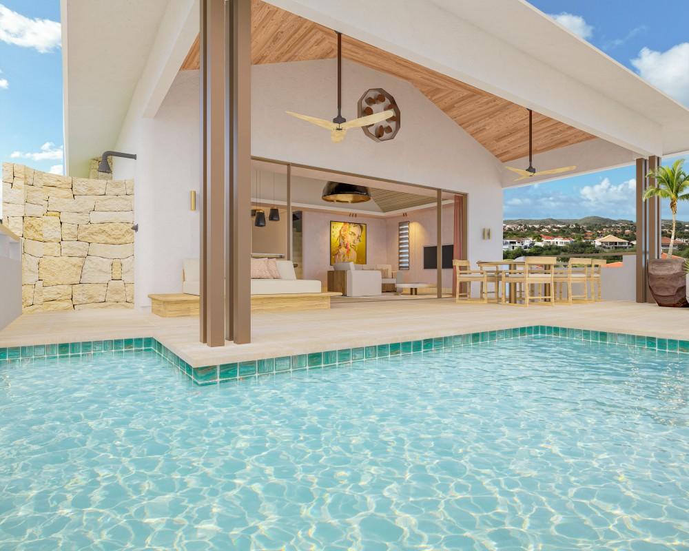 Blue Bay - The Lotus – 3 bedroom vacation rental villas with pool — photo 1