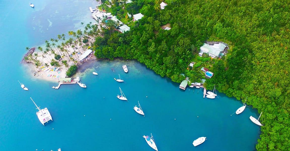9 Bedroom Waterfront Property for Sale, Marigot Bay, St Lucia — photo 1