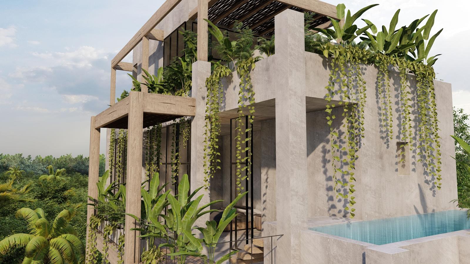 New 3 Bedroom Villa for Sale, Villa Natura, Tulum, Mexico — photo 1